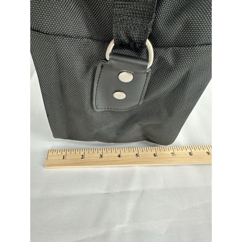 American Tourister Black Carry‎ On Bag with Shoulder Strap 15X10 Collapsible - Picture 6 of 9